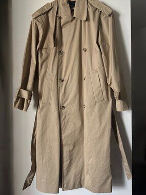 OAK + FORT Oversized Trench Coat Unisex